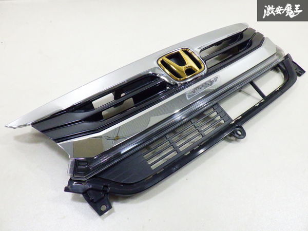 【ストア出品】ホンダ純正 JH1 JH2 N-WGN カスタム 後期 フロントグリル ラジエーターグリル 71121-76G-N51 ゴールドエンブレム 棚2N15