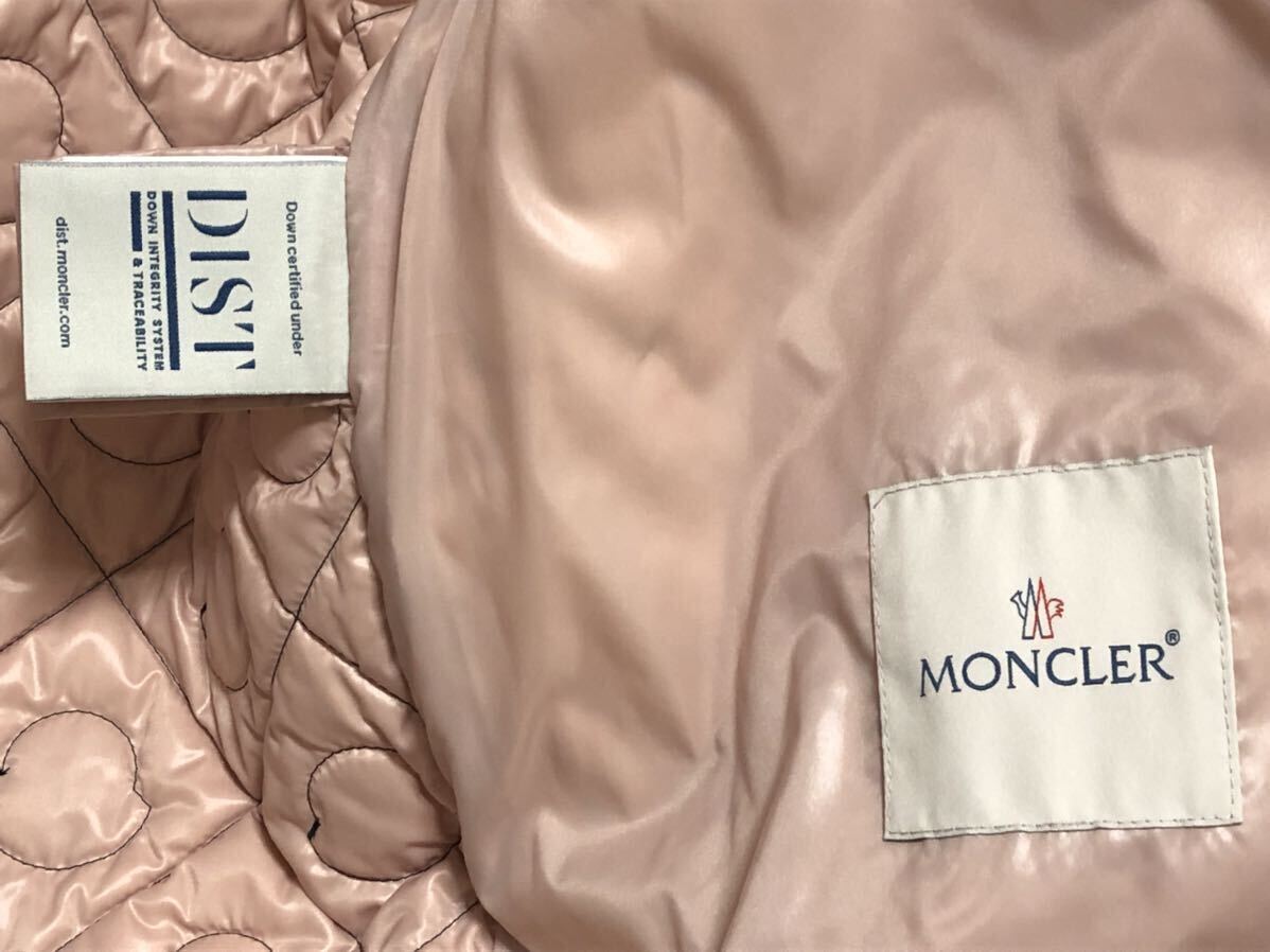 超美品 MONCLE CARELE GIUBBOTTO ブラック モンクレール ダウンジャケット ダウン ユース ジュニア キッズ モンクレールロゴ キルティング_画像4