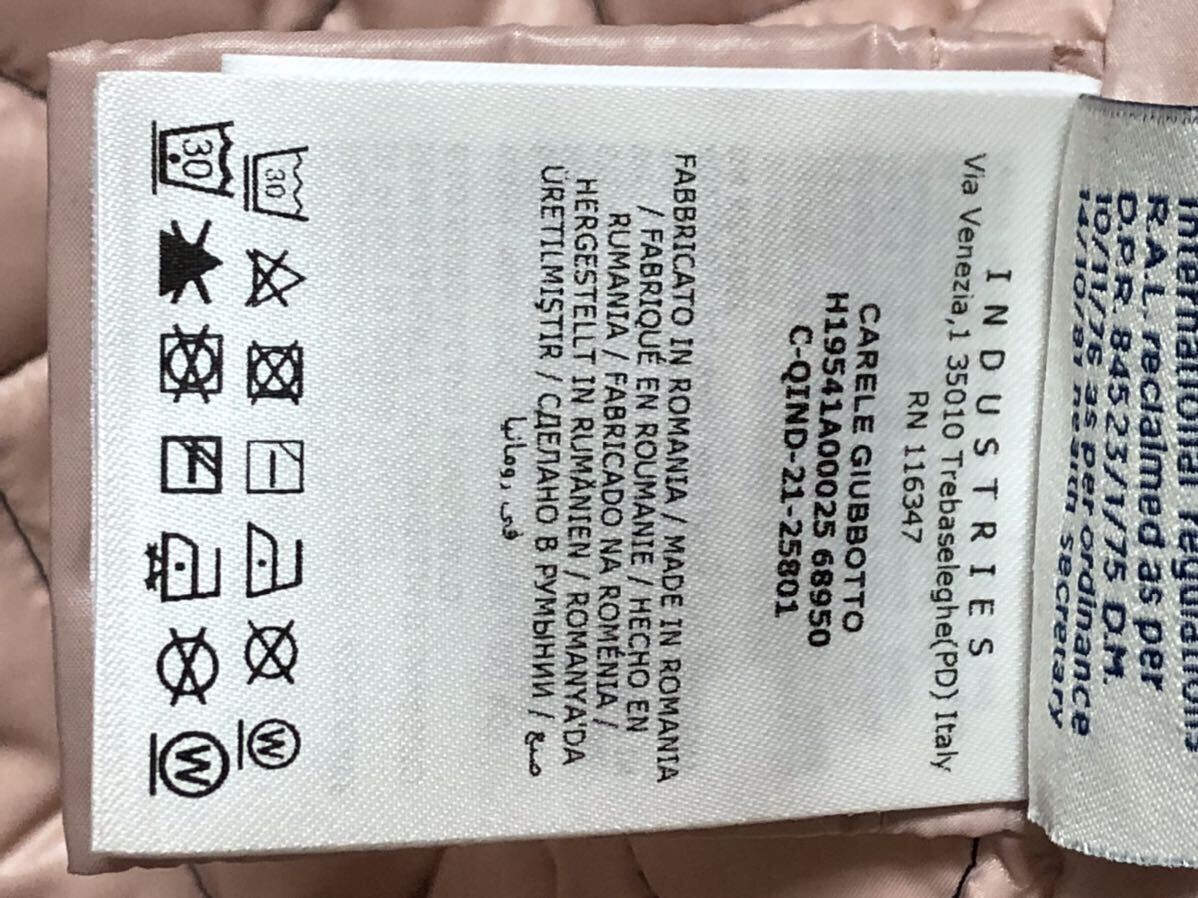 超美品 MONCLE CARELE GIUBBOTTO ブラック モンクレール ダウンジャケット ダウン ユース ジュニア キッズ モンクレールロゴ キルティング_画像7