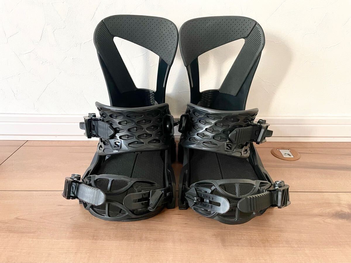 ★送料無料★使用感少ない美品★20-21 サロモン ホログラム Sサイズ SALOMON Hologram シャドウフィット Shadow Fit  ブラック 黒