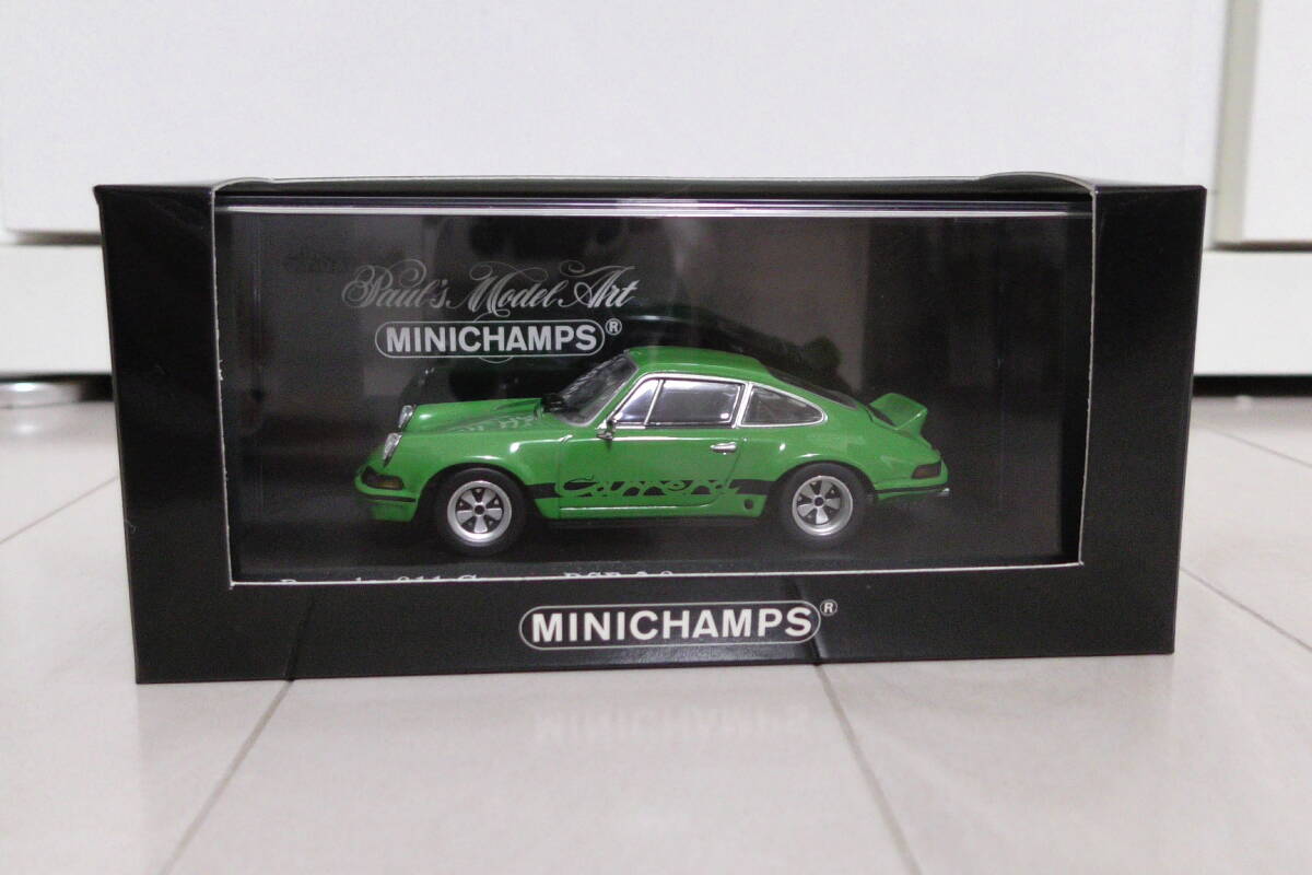 未使用品 送料無料 1/43 Porsche ポルシェ 911 カレラ RSR 1973 ミニチャンプス MINICHAMPS