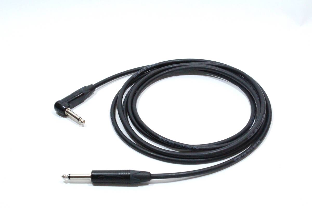 BELDEN9395【2m / S-L / ギターシールドケーブル】ニッケル　ベース　ベルデン　NEUTRIK　楽器用シールドケーブル