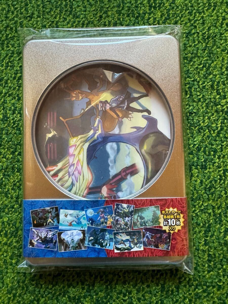 ポケモン　PG ポストカード　10枚入り　缶　ポケモンセンター限定　XY ポケモンギャラリーコレクション　10枚入り　pokemon post card