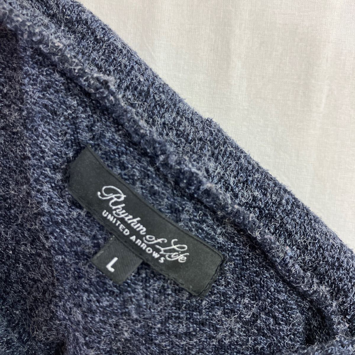 Rhythm of Life UNITED ARROWS リズムオブライフユナイテッドアローズ　men's メンズ　トップス　USMC プルオーバー　パーカー　被り　