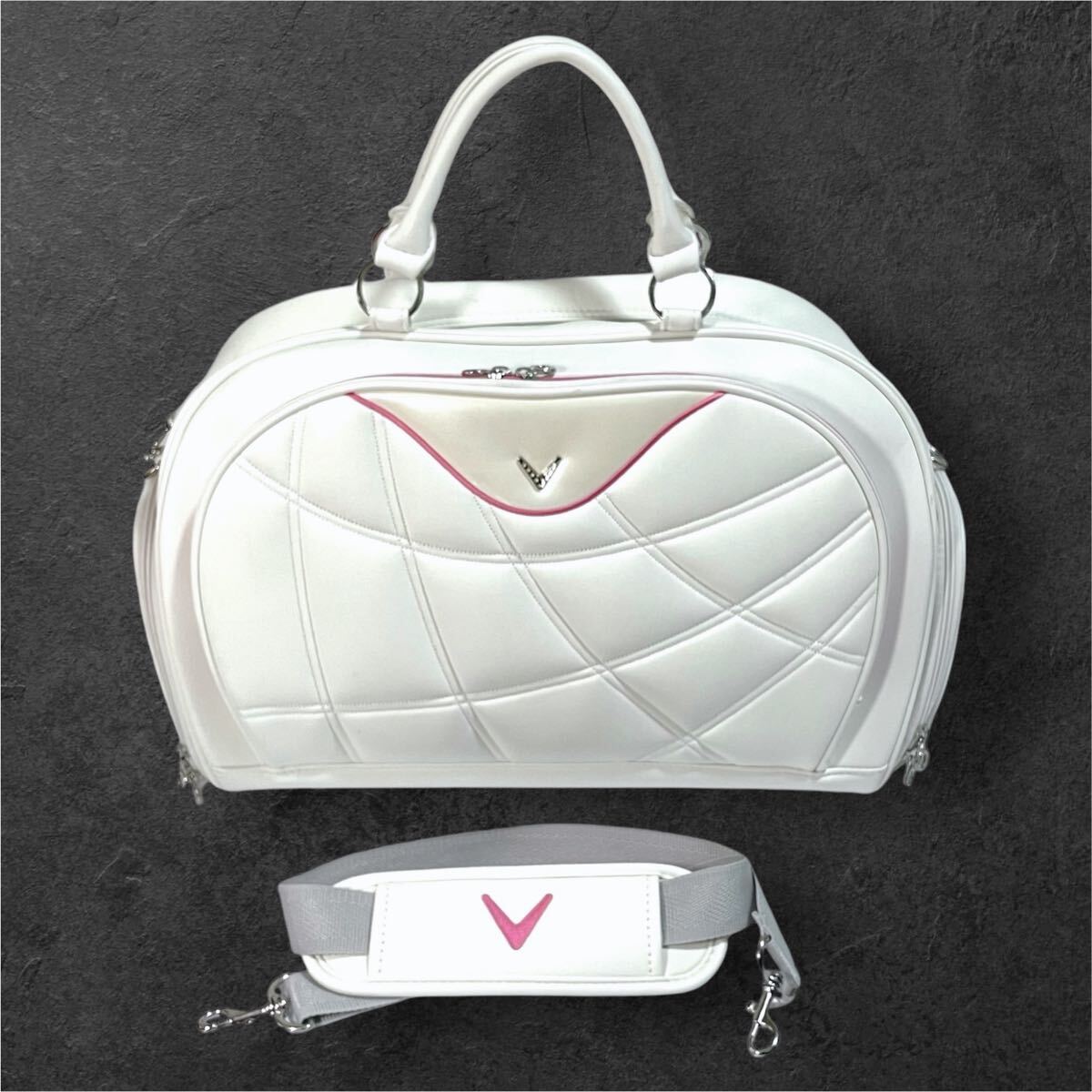 Amazon.co.jp: キャロウェイ (Callaway) ボストンバッグ SPORT メンズ 2021年モデル ホワイト 5921031 :  ファッション