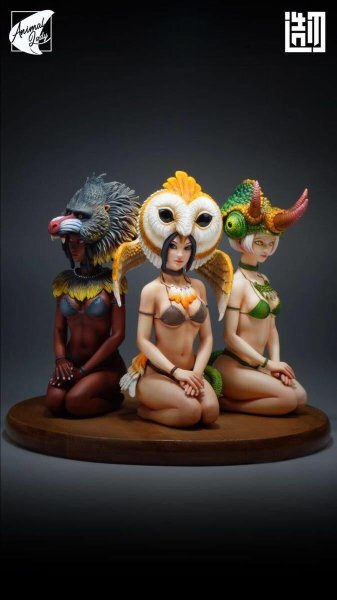 フィギュア専門店 -ソダチトイズ / 造物model 動物娘 フィギュア