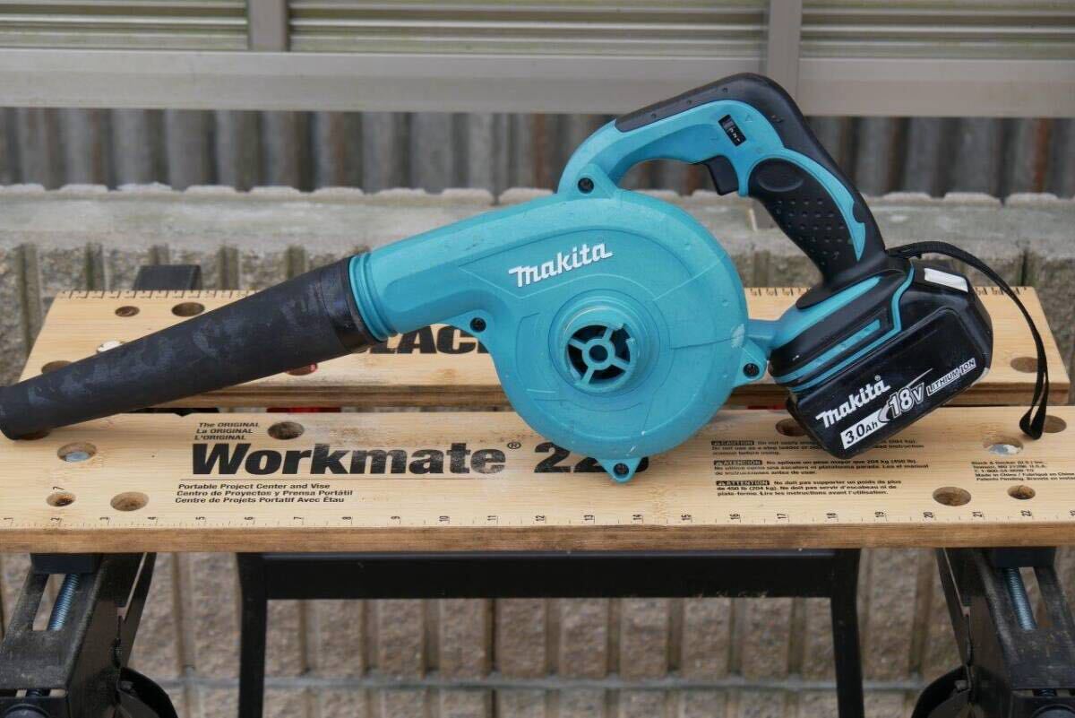 マキタ makita 18V 充電式ブロアー UB182D バッテリーセット　動作品　動画有