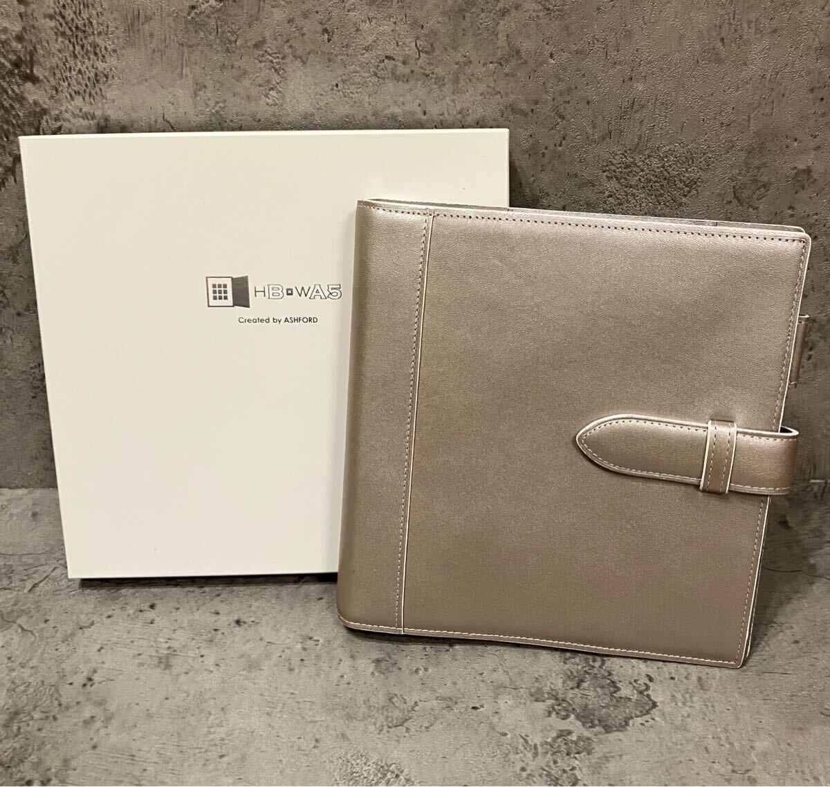希少 ASHFORD HB WA5 19ミリ 手帳 カバー シルバー 希少 ASHFORD HB WA5 19ミリ 手帳 カバー シルバー アッシュ