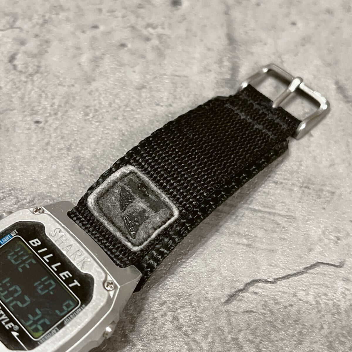 希少 美品 freestyle SHARK BILLET 803 シャーク フリースタイル サーフィン 腕時(shí)計(jì) 稼動(dòng)品
