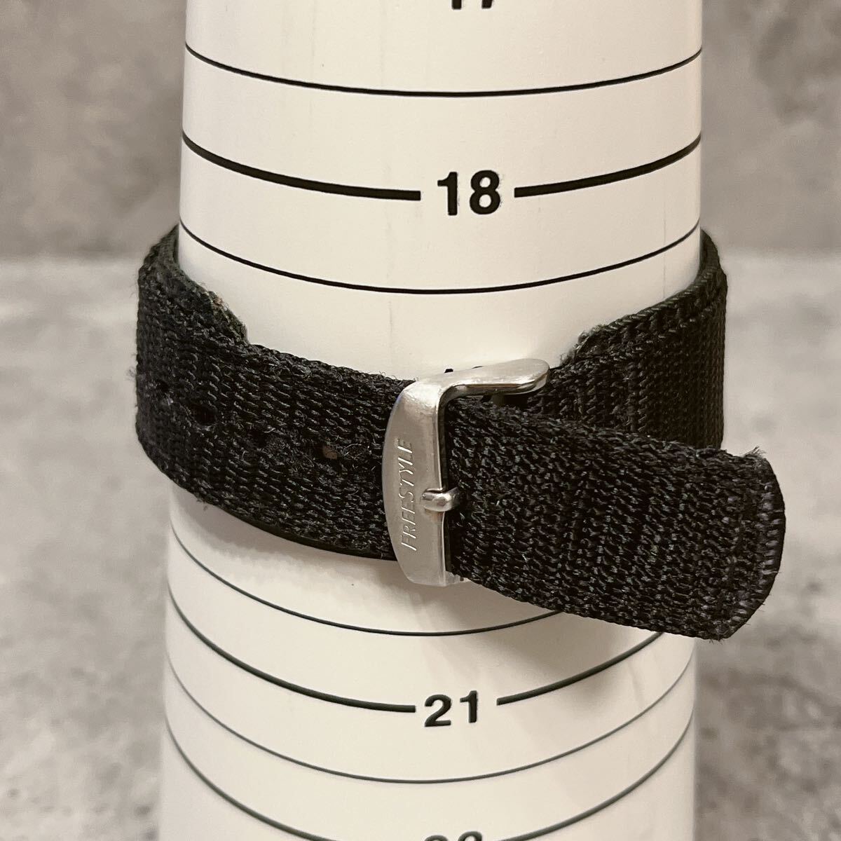 希少 美品 freestyle SHARK BILLET 803 シャーク フリースタイル サーフィン 腕時(shí)計(jì) 稼動(dòng)品