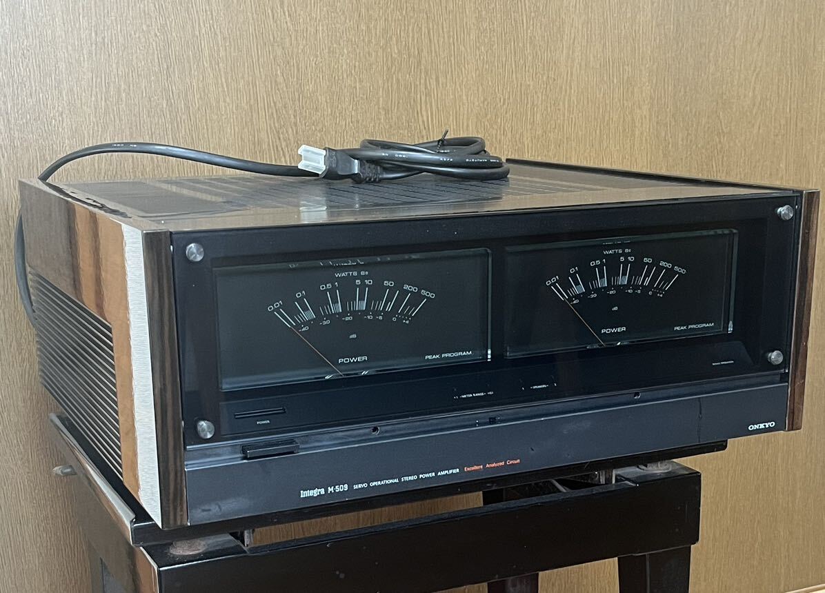 Yahoo!オークション - 【メンテ済】ONKYO Integra M-509 Yahoo!オークション - 【メンテ済】ONKYO Integra M-509