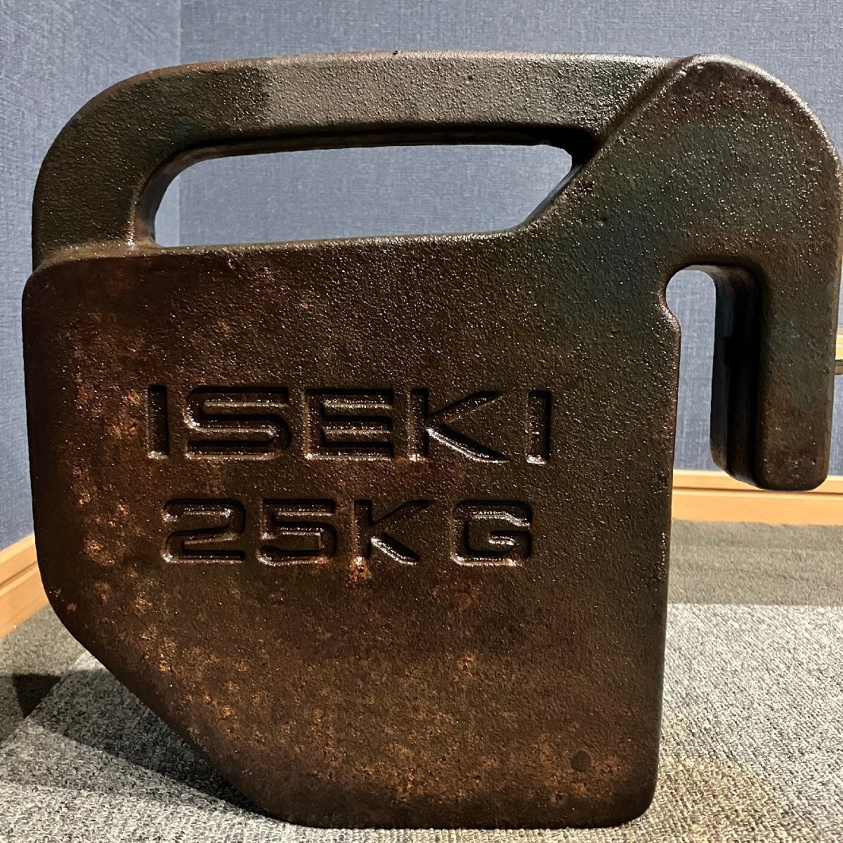 Shiga {3} Iseki вес трактор для передний вес 25kg NTA AT детали -слойный . б/у 
