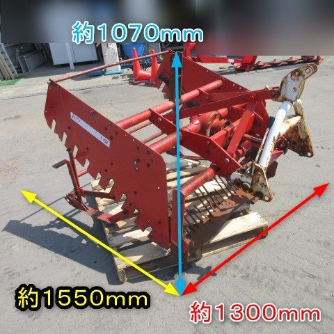 ◆部品取り◆ 秋田 能代店 ササキ パワー ハーベスター 掘取機(jī) トラクター作業(yè)機(jī) 部品取り 東北 中古品