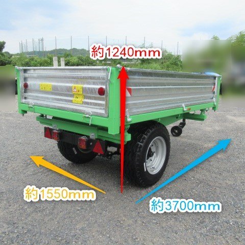 鹿児島 ☆ トラクター用 運搬車 HT30/3 最大積載量 3000Kg