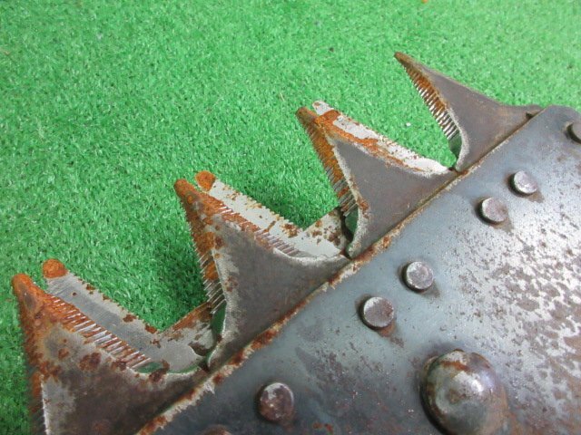 〇 宮城 白石蔵王店 コンバイン 刈刃 イセキ HF325G 付屬 カッター メンテナンス 保守 刃 修理 補修 交換 稲刈り 稲刈ノキログ 東北 中古品