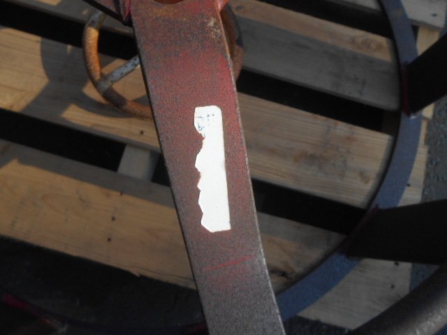  Ibaraki металлический колесо подставка есть трактор детали диаметр примерно 940mm заземление (элект.) ширина примерно 280mm Attachment заливное рисовое поле болотистая местность подставка 