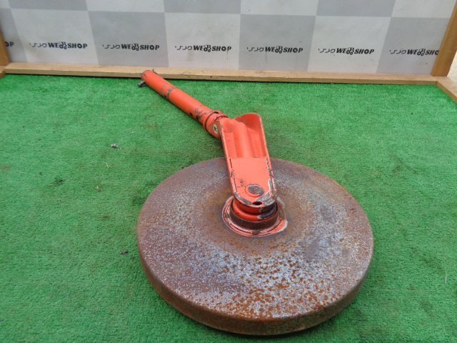 千葉 ⑤ 尾輪 左右セット 330mm 二個セット 尾りん びりん トラクター 部品 アタッチメント パーツ ロータリー 車輪 中古品 ■2624070801_画像7