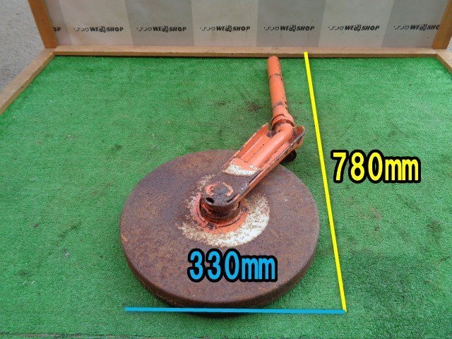  Chiba ⑥ хвост колесо левый и правый в комплекте 330mm 2 шт. комплект хвост rin . rin трактор детали Attachment детали роторный колесо б/у товар #2624070802