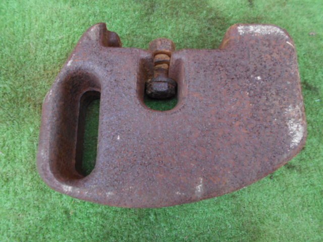  Chiba ⑤ tractor for front weight approximately 14kg Shibaura -ply . parts parts taking attaching secondhand goods 