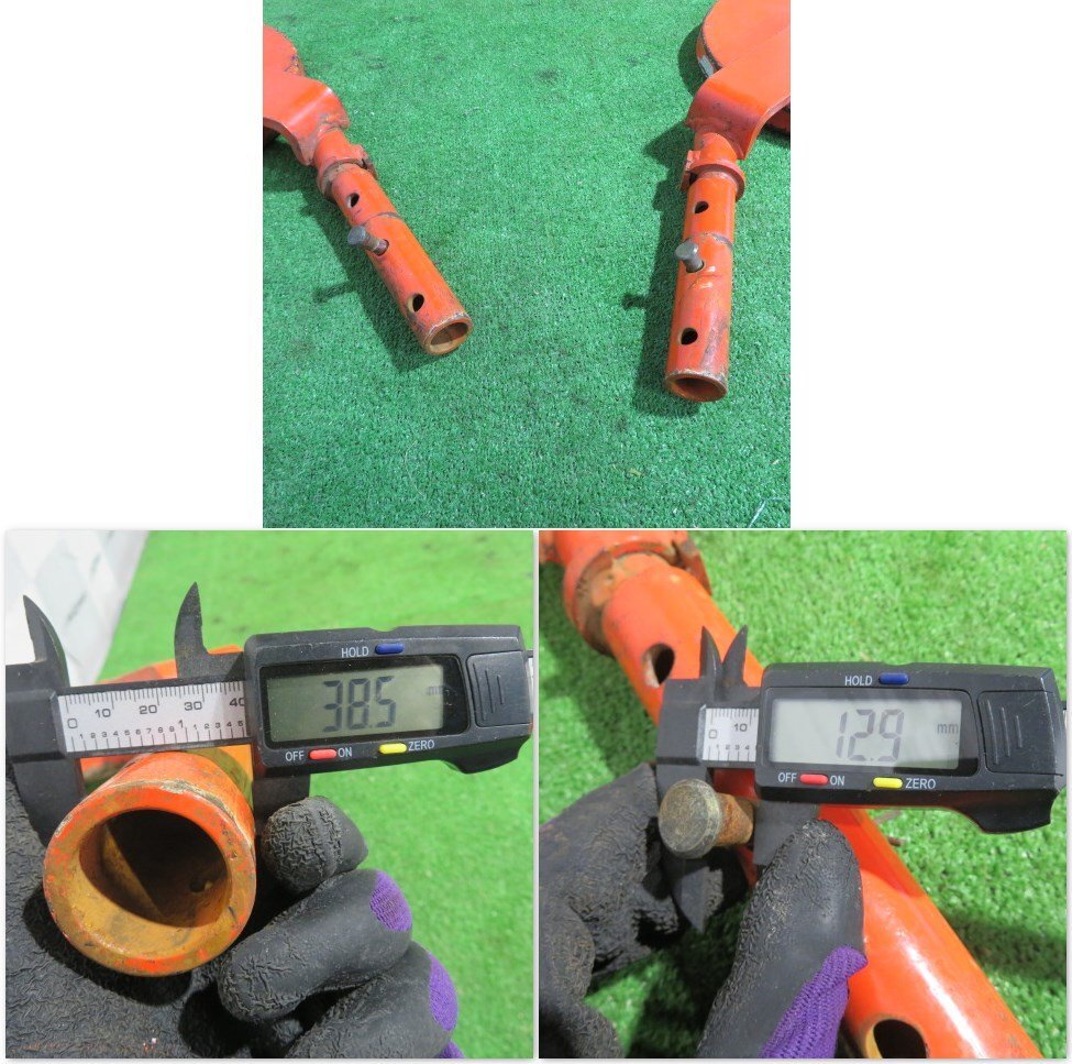  Niigata (4) хвост колесо 2 шт. комплект колесо диаметр 310mm ось 38mm пассажирский колесо левый и правый в комплекте трактор роторный детали детали б/у #N2724031576