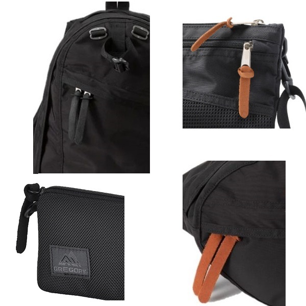 GREGORY グレゴリー ZIPPER PULLS ブラック L 未使用