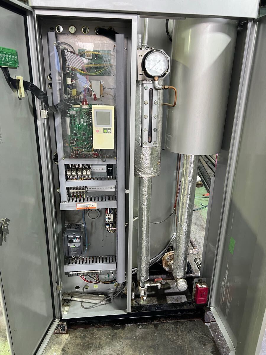サムソン 中古1000kg 蒸気 ボイラー スーパー付き 都市ガス 実働 サムソン 中古1000kg 蒸気 ボイラー スーパー付き 都市ガス 実働