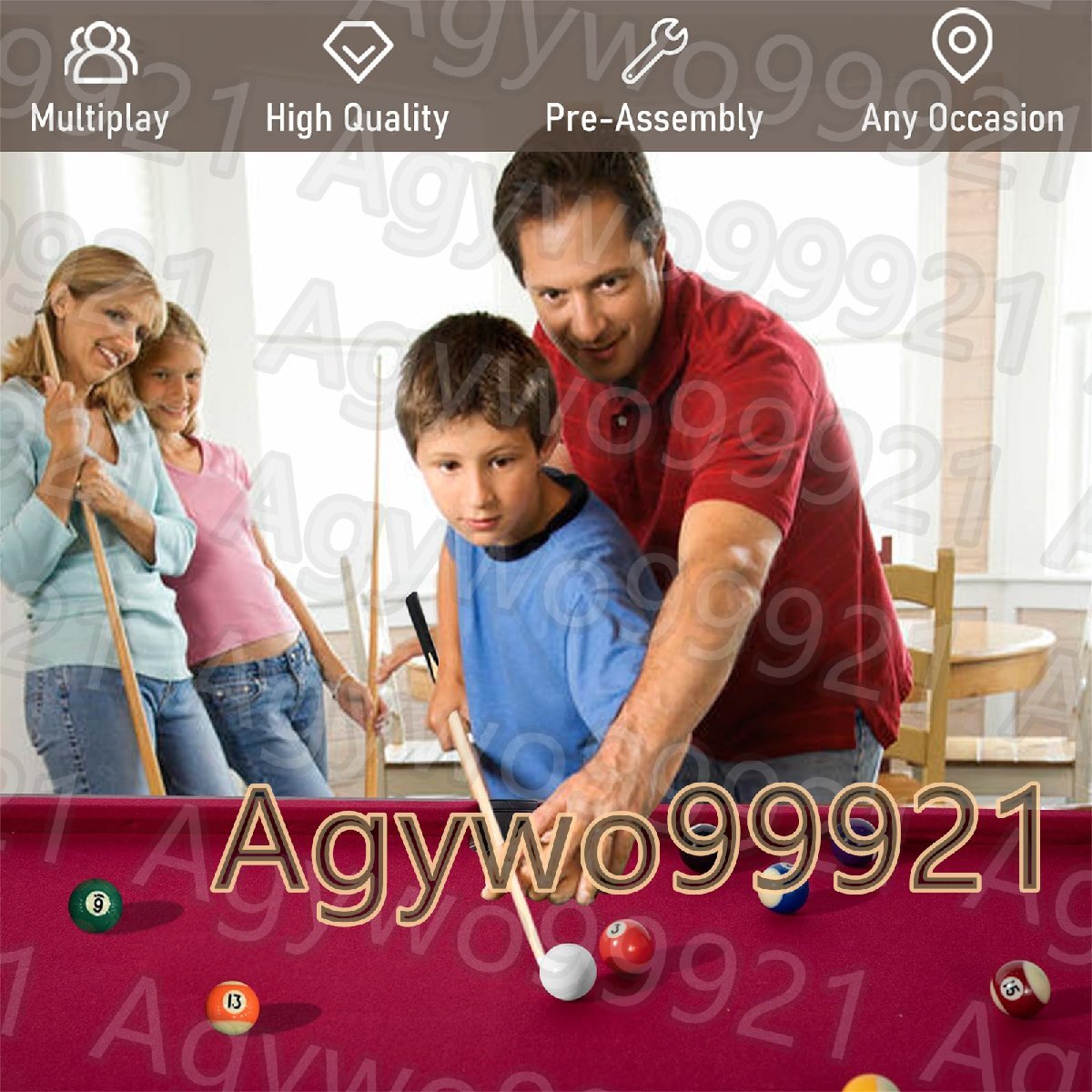 ビリヤードゲーム 48インチ ビリヤードテーブル ビリヤード台 ビリヤードゲーム 48インチ ビリヤードテーブル ビリヤード台