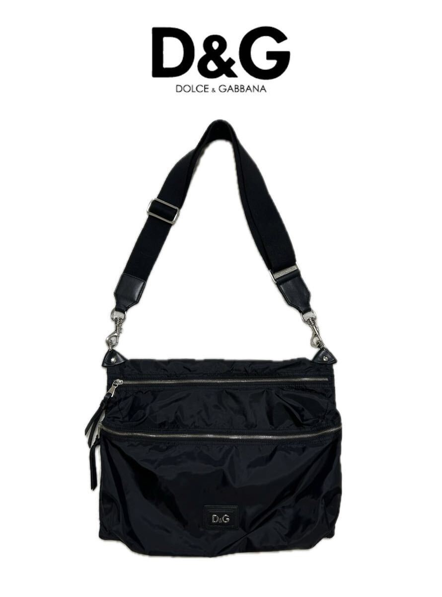 D&G /DOLCE&GABBANA/ドルチェ&ガッバーナ/ナイロンショルダー D&G /DOLCE&GABBANA/ドルチェ&ガッバーナ/ナイロンショルダー