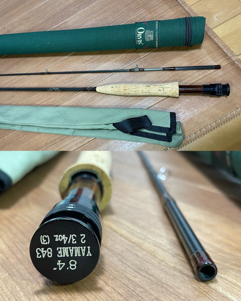 ☆即決! 稀少 ORVIS オービス GRAPHITE YAMAME ヤマメ 843 Mid ☆即決! 稀少 ORVIS オービス GRAPHITE YAMAME ヤマメ 843 Mid