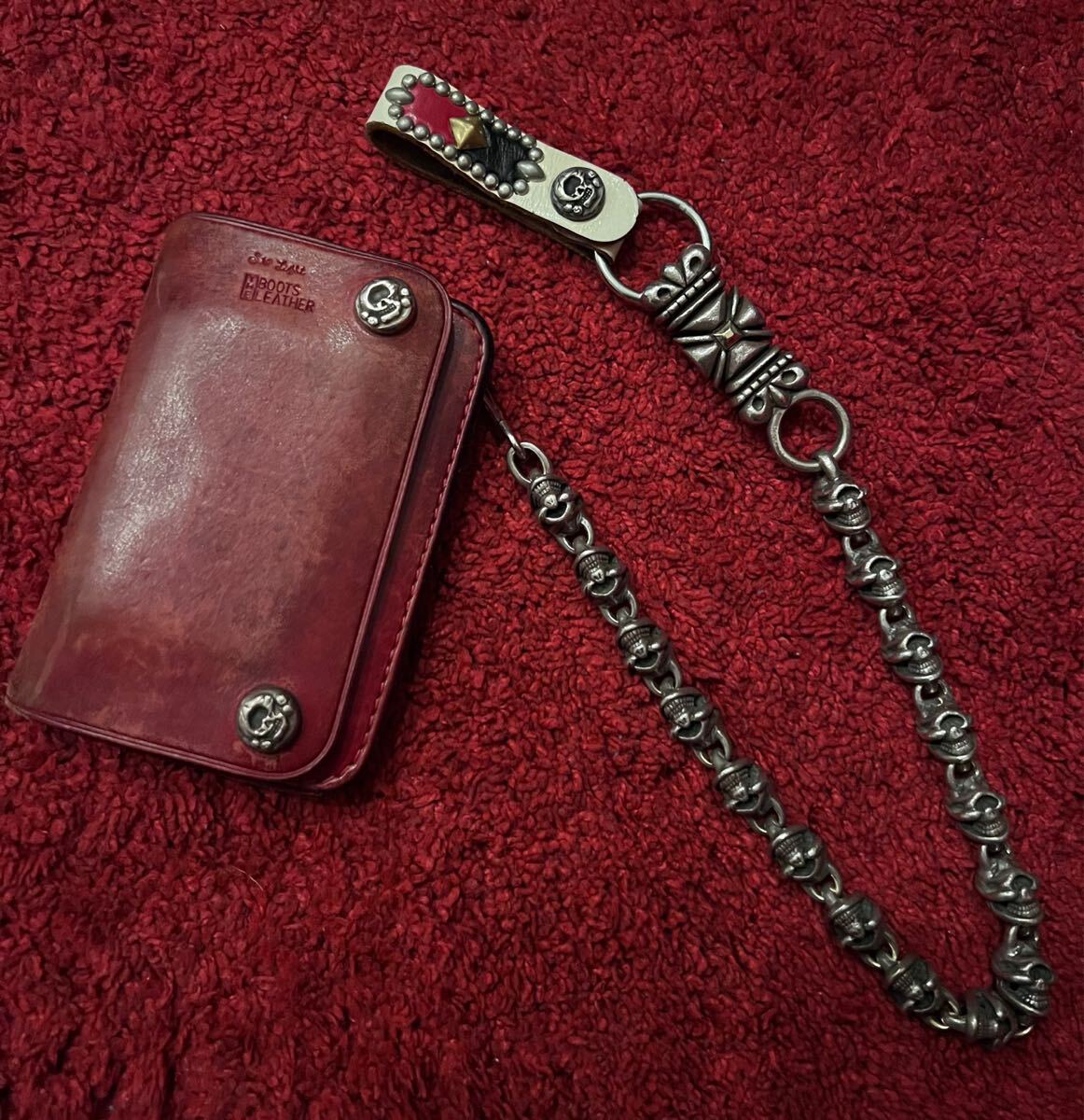 ストップライト stop light ウォレットチェーン stoplight ストップライト 16スカルウォレットチェーン