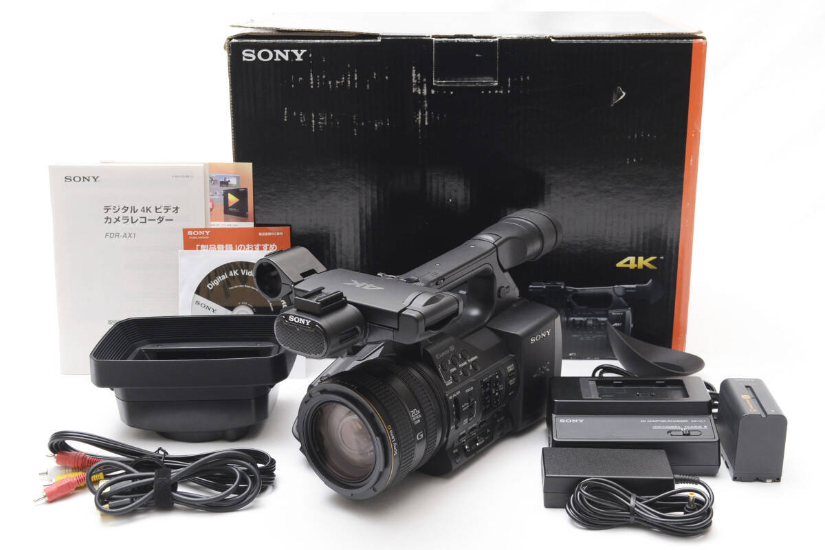 Yahoo!オークション - 1円出品~ SONY Handycam FDR-AX1 Yahoo!オークション - 1円出品~ SONY Handycam FDR-AX1
