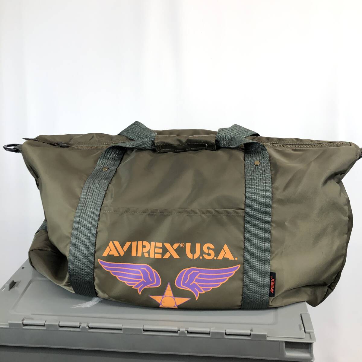 AVIREX アヴィレックス ボストンバッグ 大きめ オリーブ AVIREX アヴィレックス ボストンバッグ 大きめ オリーブ|Yahoo