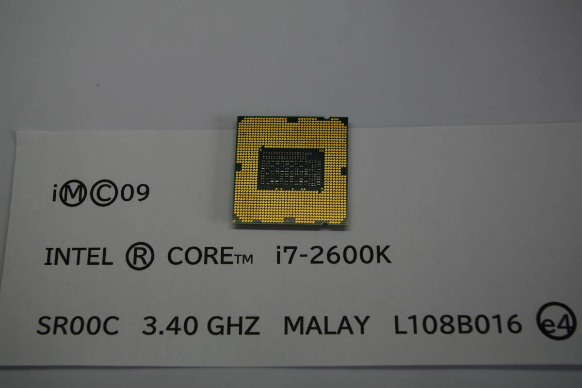 CPU Intel Core i7-2600K 3.40Ghz ■a4