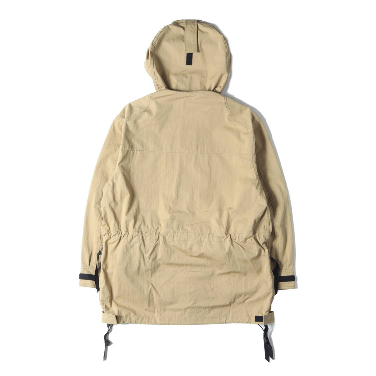 JUNYA WATANABE MAN COMME des GARCONS ジャケット サイズ:S 24SS サイドスリット ダブルジップ サテン マウンテン パーカー ベージュ