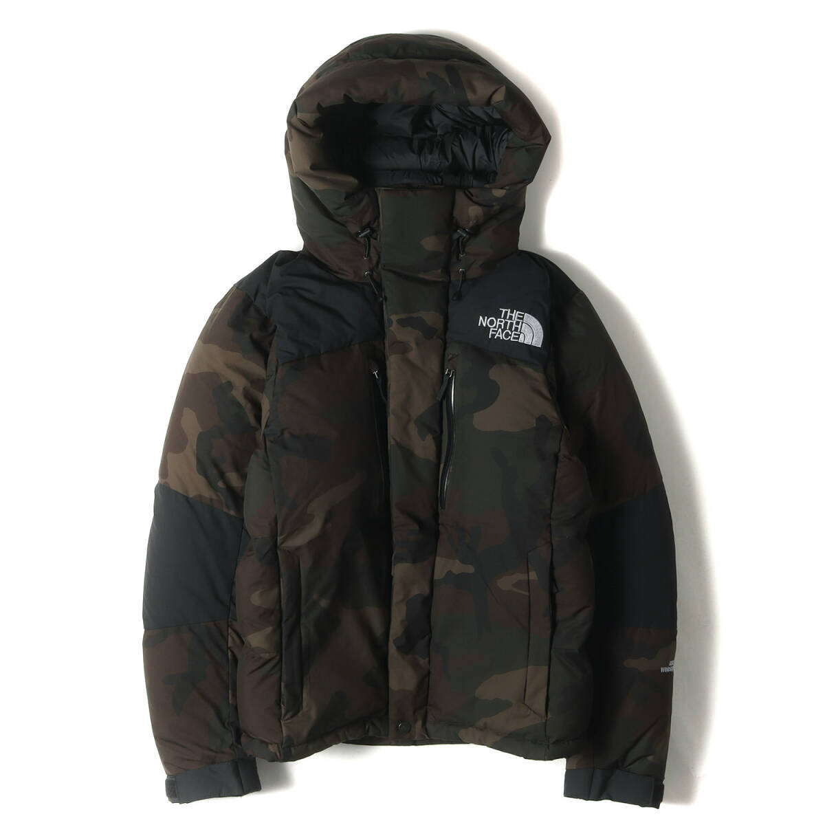 THE NORTH FACE ノースフェイス GORE WINDSTOPPER 迷彩 バルトロライト ダウンジャケット (Novelty Baltro Light Jacket) S
