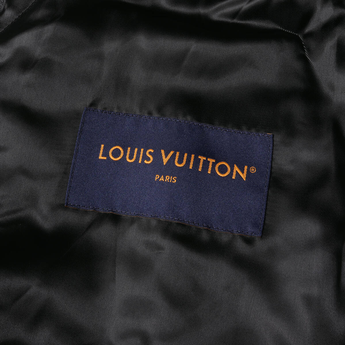 LOUIS VUITTON Louis Vuitton блузон размер :48 23SS мюзикл LV signature овечья кожа melt n комбинированный балка City блузон 