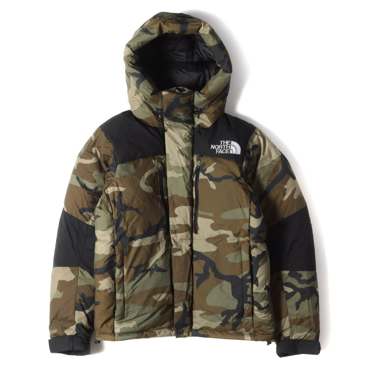 THE NORTH FACE GORE-TEX INFINIUM ウッドランドカモ バルトロ ライト ダウンジャケット (Novelty Baltro Light Jacket) M