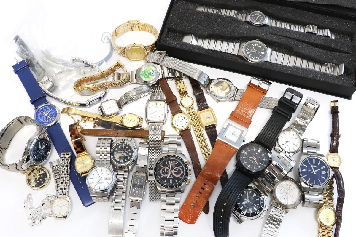 ジャンク時計☆レイモンド ウィル，ラドー，トミーヒルフィガー，セイコー他 レディース メンズ腕時計※動作未確認◆おたからや【M-B22769】