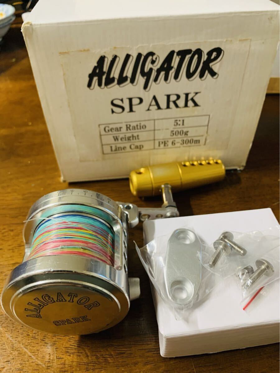 アリゲーター　スパーク アリゲーターの新型リール「SPARK（スパーク）」登場！: GET NEWS