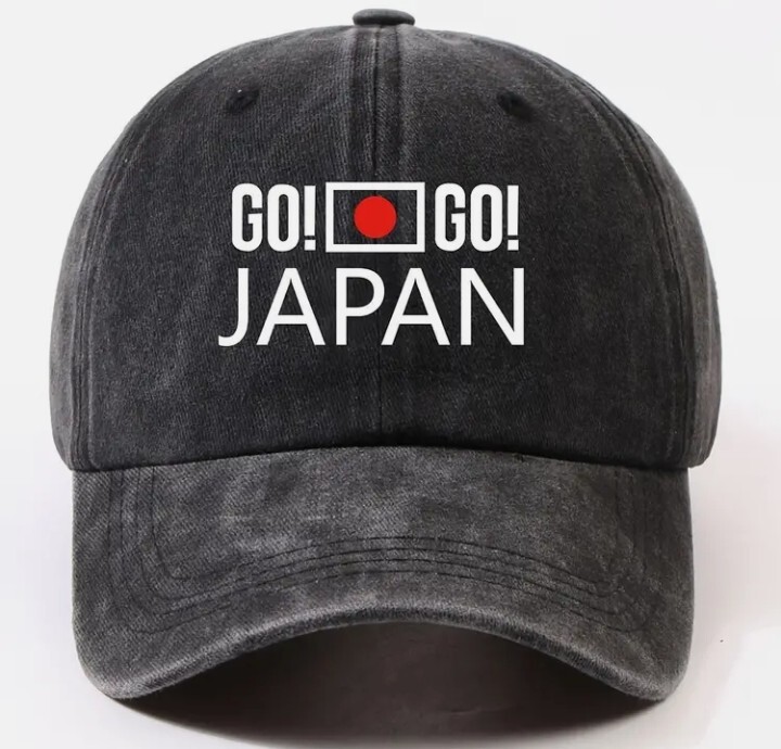 ベースボールキャップ デザイン帽子 ストーンウォッシュ加工 コットン ユニセックス ブラック 新品！ 送料無料