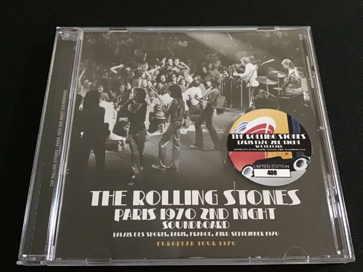THE ROLLING STONES / PARIS 1970 2ND NIGHT SOUNDBOARD