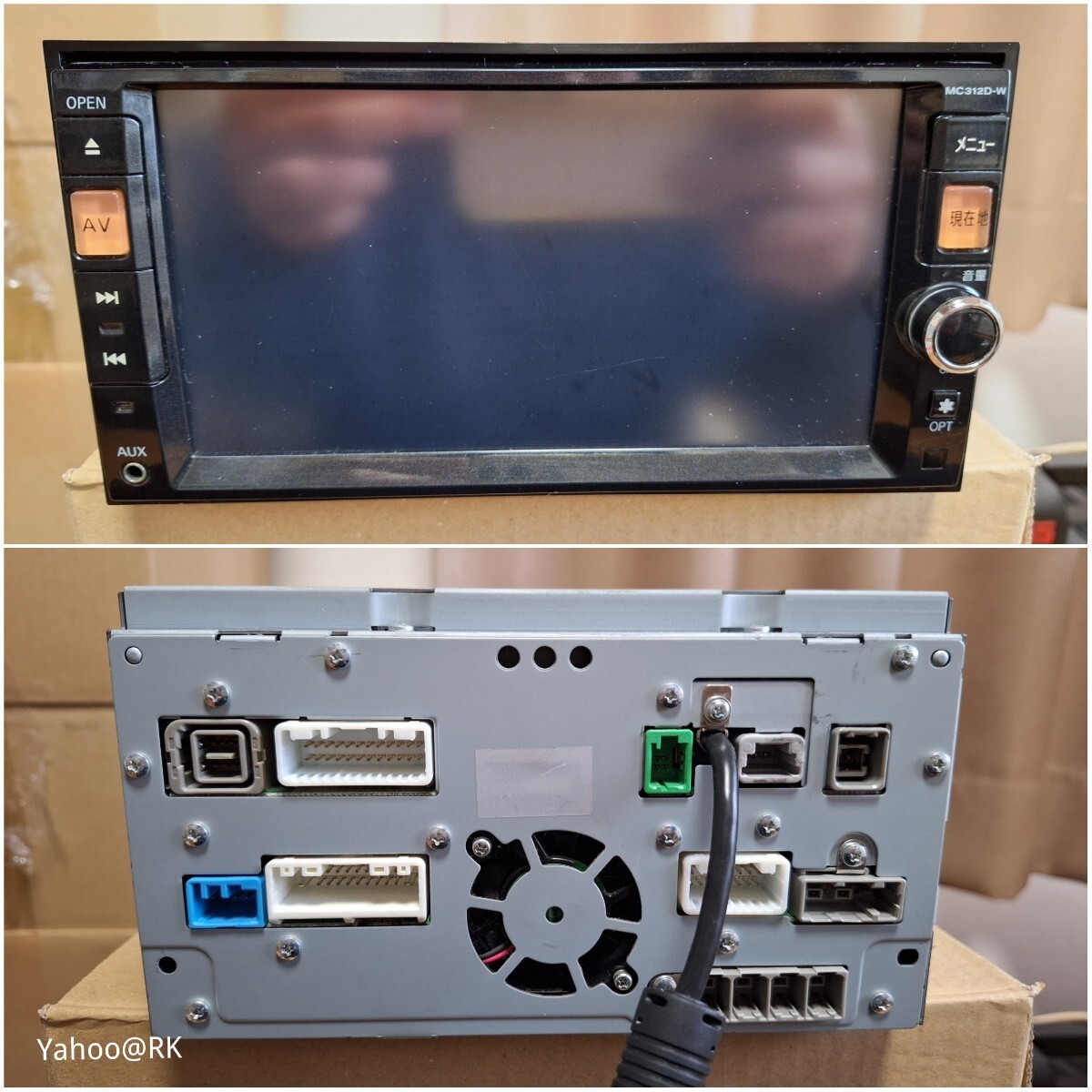 日産 純正ナビ 型式 MC312D-W Clarion DVD再生 Bluetooth テレビ 日産 純正ナビ 型式 MC312D-W Clarion DVD再生 Bluetooth テレビ