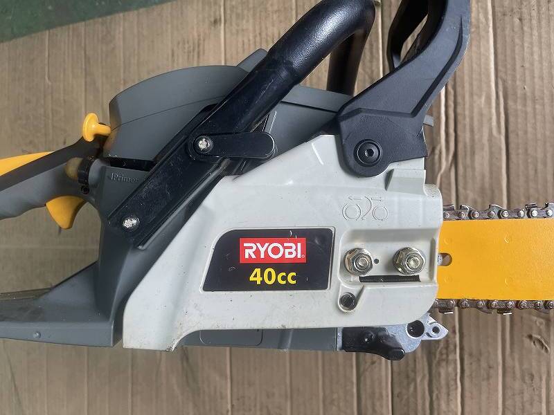 RYOBI リョービ 40cc エンジン チェーンソー 新品チェーン付 RYOBI リョービ 40cc エンジン チェーンソー 新品チェーン付