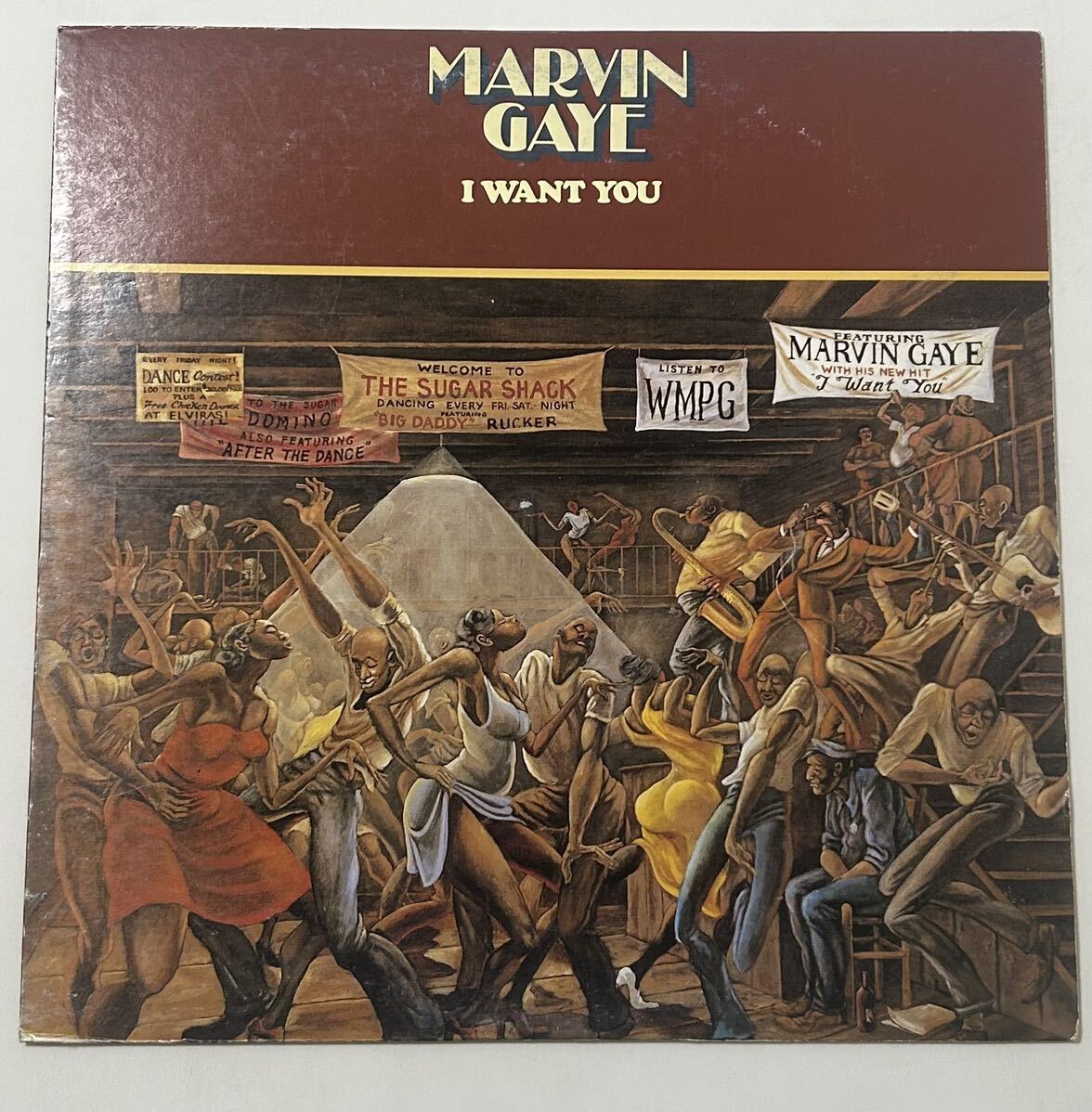 R&B、ソウル [LP] Marvin Gaye / I Want You
