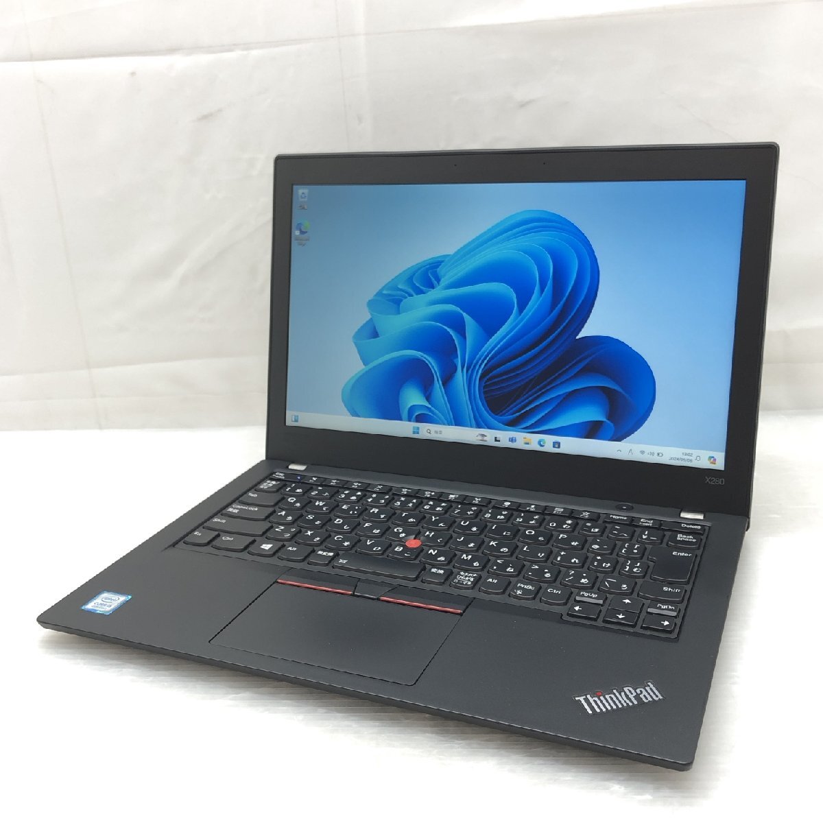 Windows11 Pro Lenovo ThinkPad X280 20KESBK000 Core i5-8250U メモリ8GB M.2SSD256GB 12.5 インチ T010337