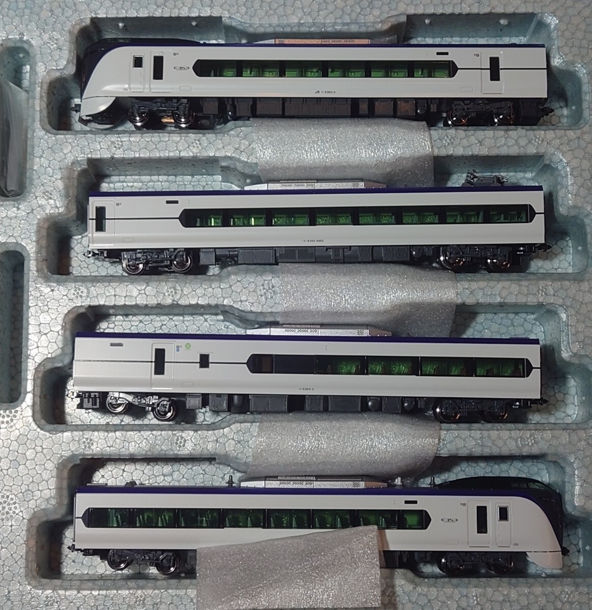 KATO 10-1834 E353系「あずさ・かいじ」4両セット 加工品