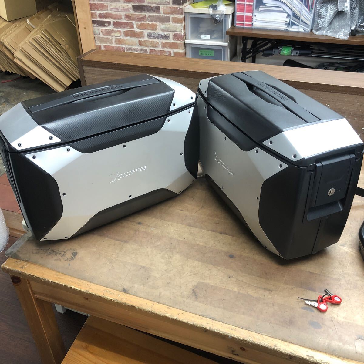 ● CRF250L MD47-1104〜外し　ヘプコ＆ベッカー　サイドケース