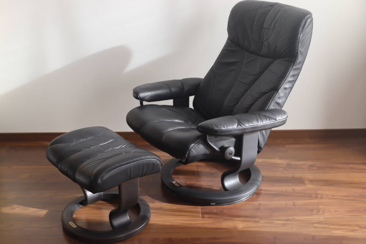 ⭐️値下げしましま⭐️🌹本革EKORNES🌹リクライニングチェアー ⭐️値下げしましま⭐️🌹本革EKORNES🌹リクライニングチェアー