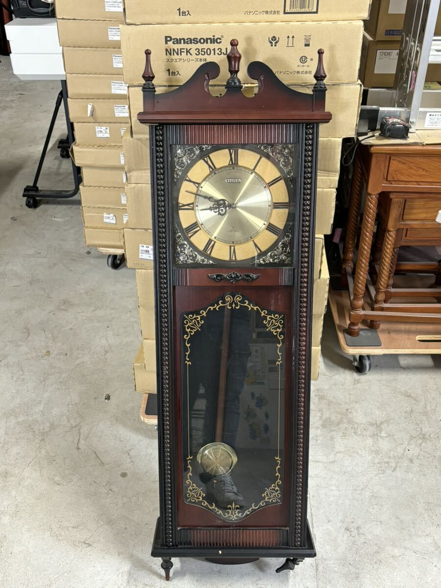 CITIZEN... часы кварц HOUR STRIKE retro античный настенные часы Showa Retro 
