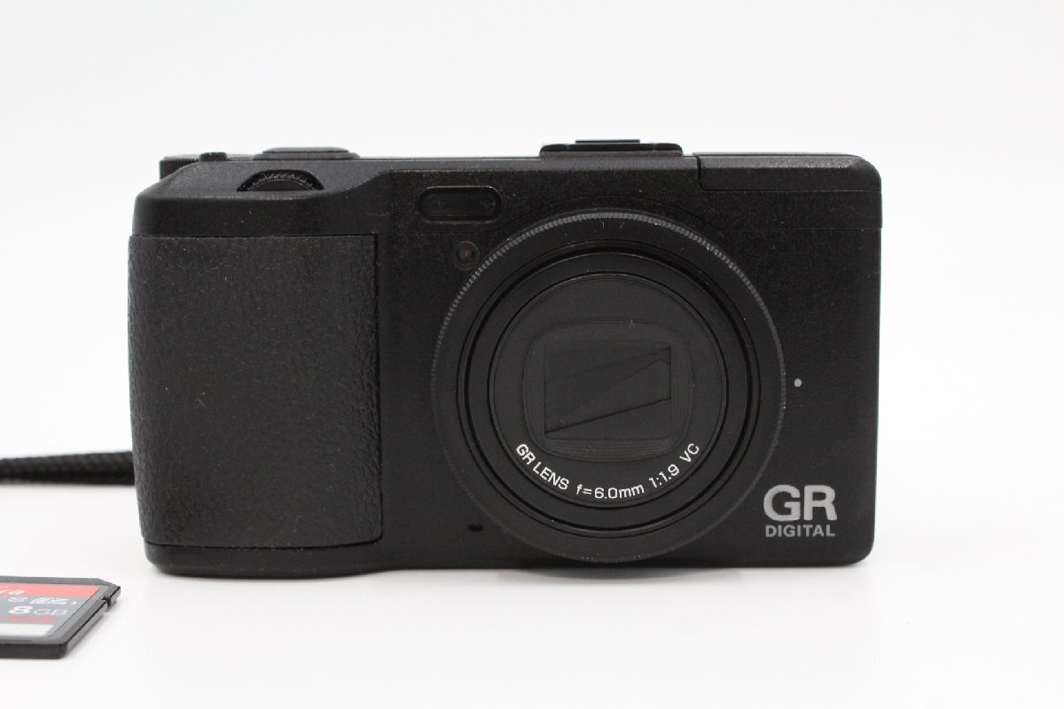 RICOH リコー デジタルカメラ GR DIGITAL IV 175720 ブラック #LE2024753